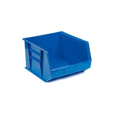 Quantum Storage Systems Hang & Stack Storage Bin, Blue, 3 PK QUS270BL